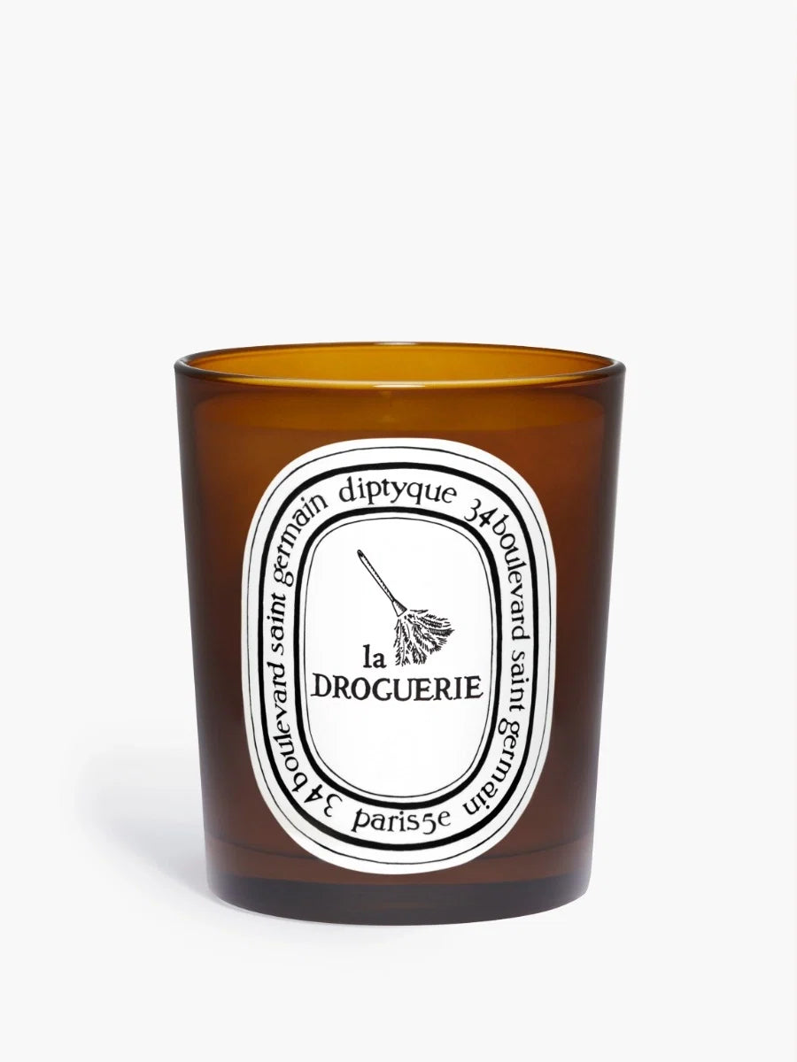 LA DROGUERIE ODOR REMOVING CANDLE WITH BASIL CLASSIC - 6.7 OZ